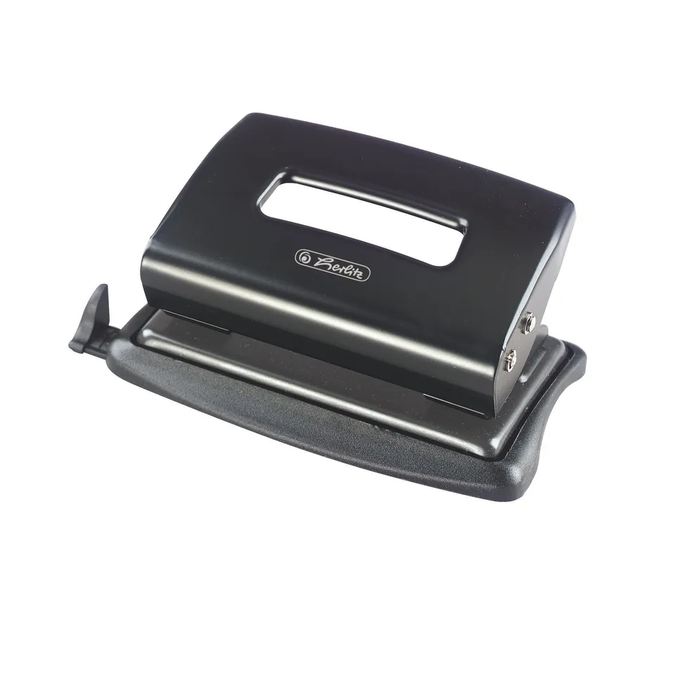 herlitz-locher-mit-anschlag-1-2-mm-stanzh-he-schwarz image 1