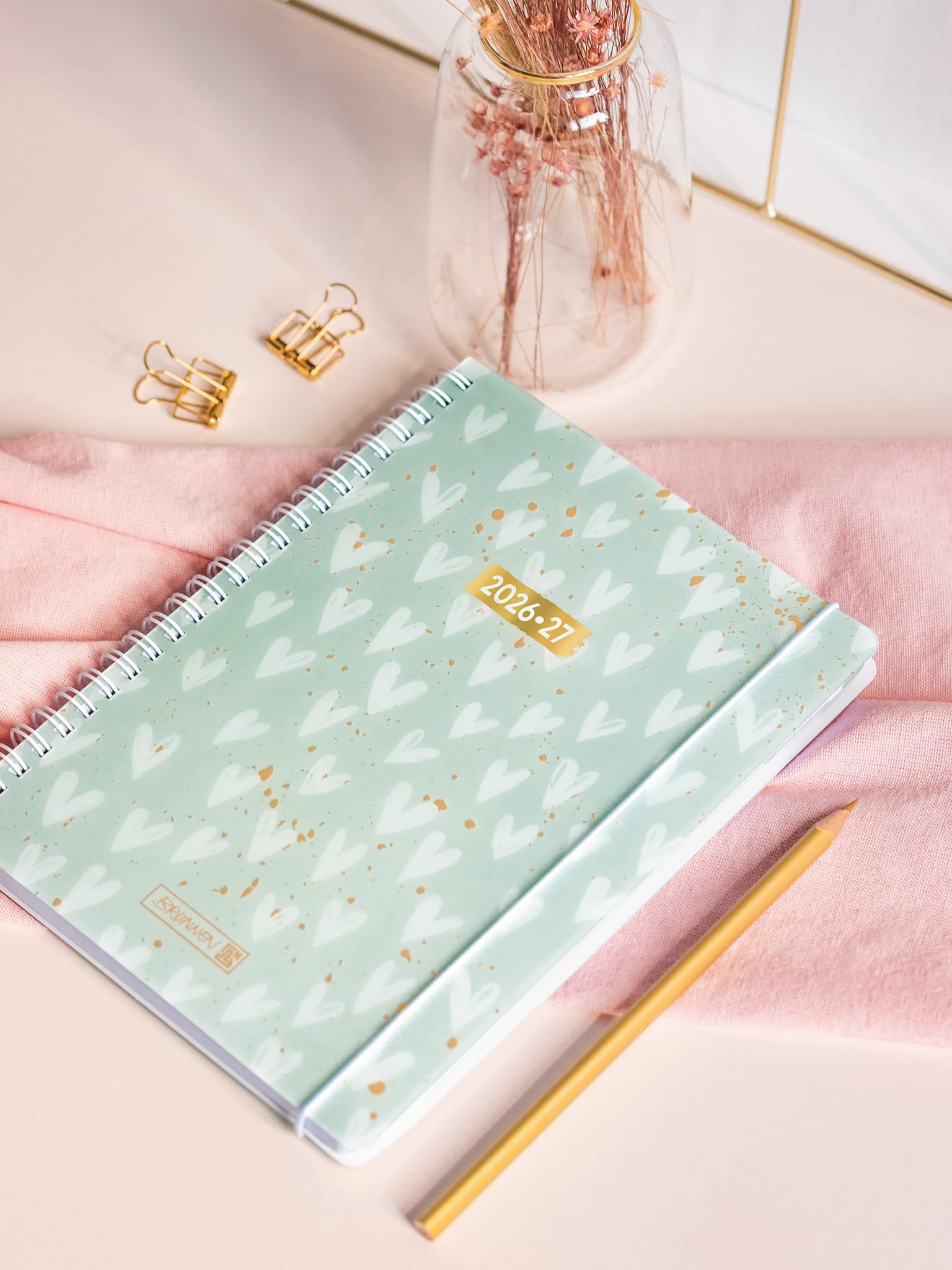 brunnen-sch-ler-kalender-2026-2027-hearts-a5-wochenkalender-18-monate image 6
