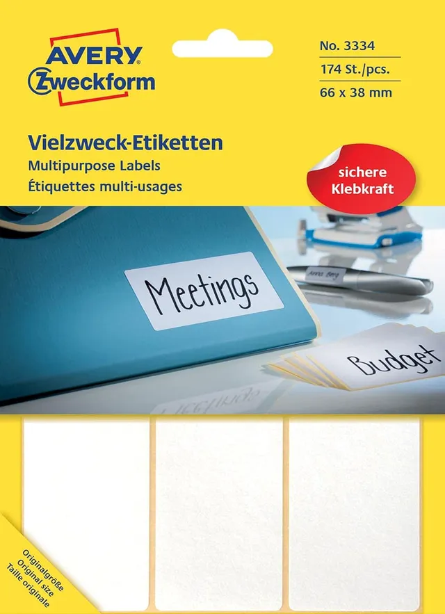 avery-zweckform-3334-haushaltsetiketten-66-x-38-mm-wei-174-st-ck image 1