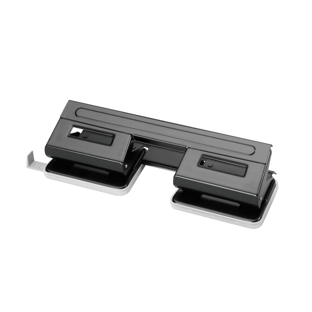 herlitz-doppel-locher-1-5-schwarz-aus-metall-mit-anschlagschiene image 1