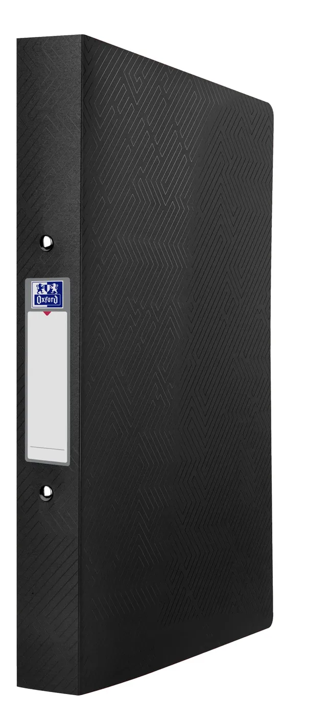 oxford-elba-urban-ringbuch-a4-4-cm-r-cken-2-ringe-schwarz image 1