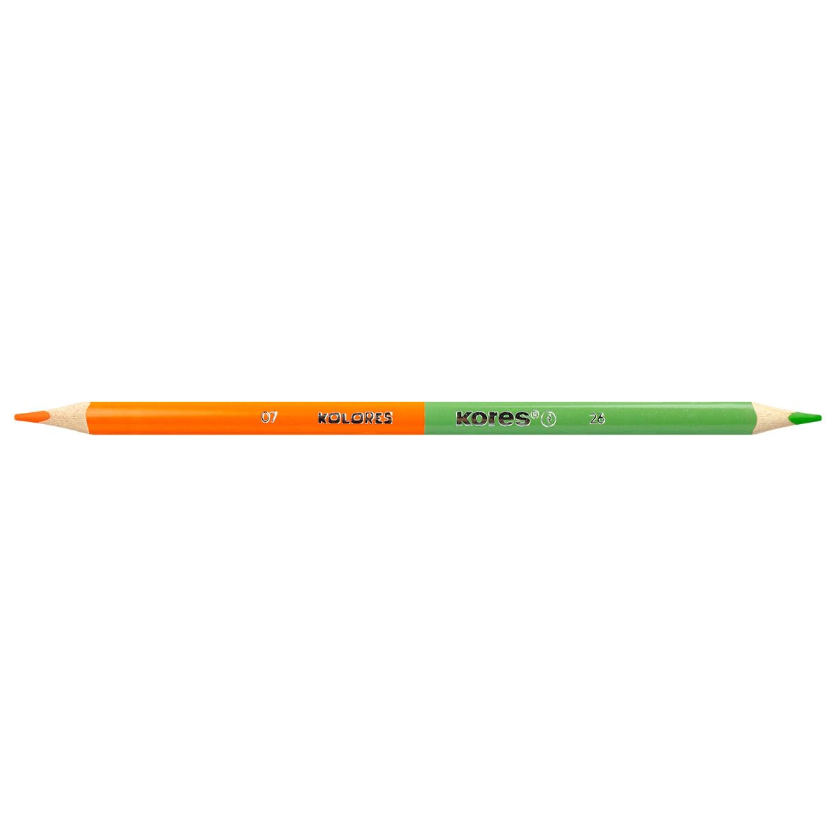 kores-kolores-93312-buntstifte-12-dreikant-bleistifte image 2