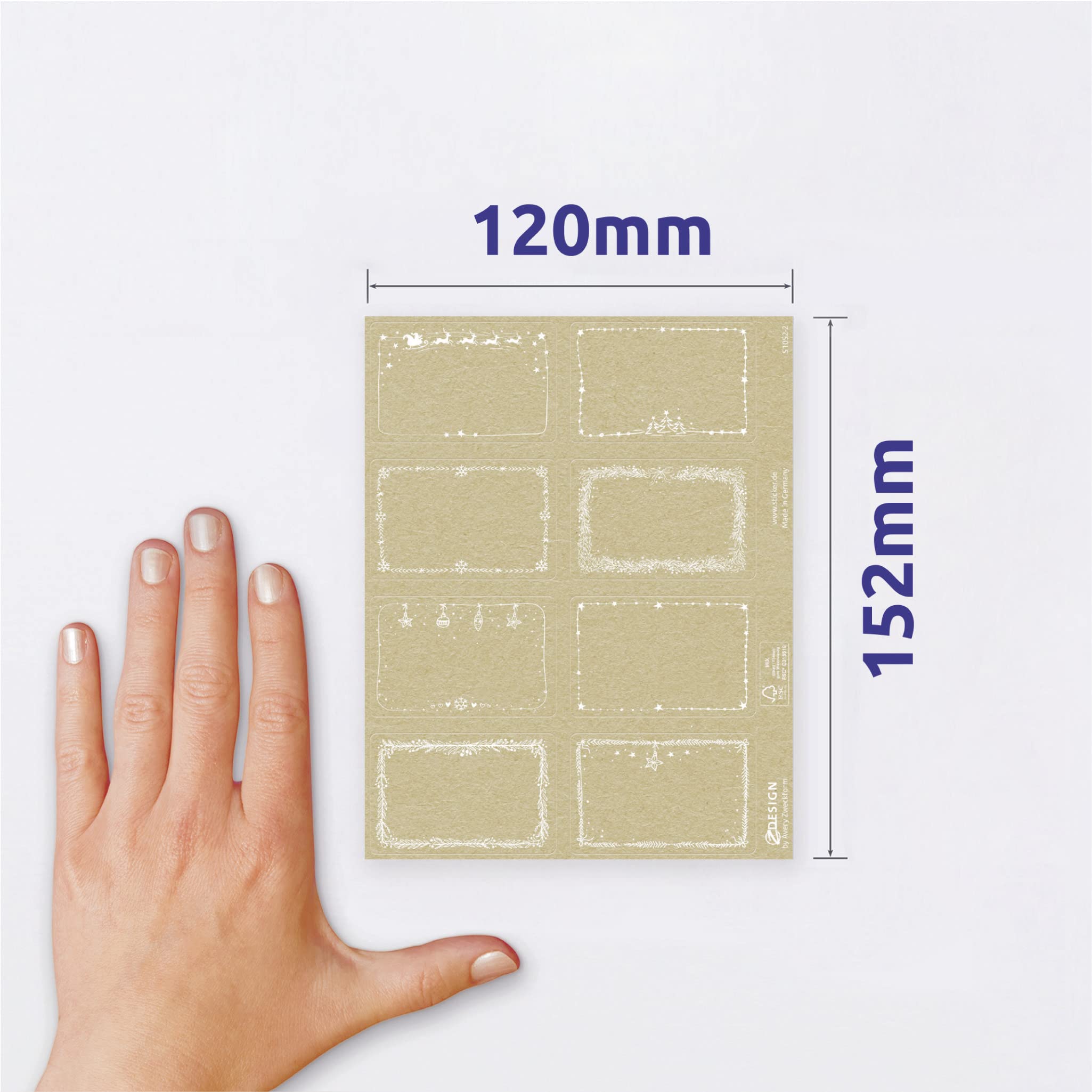 avery-zweckform-z-design-weihnachtsaufkleber-set-art-51052-204-st-ck-52x33-mm-we image 3