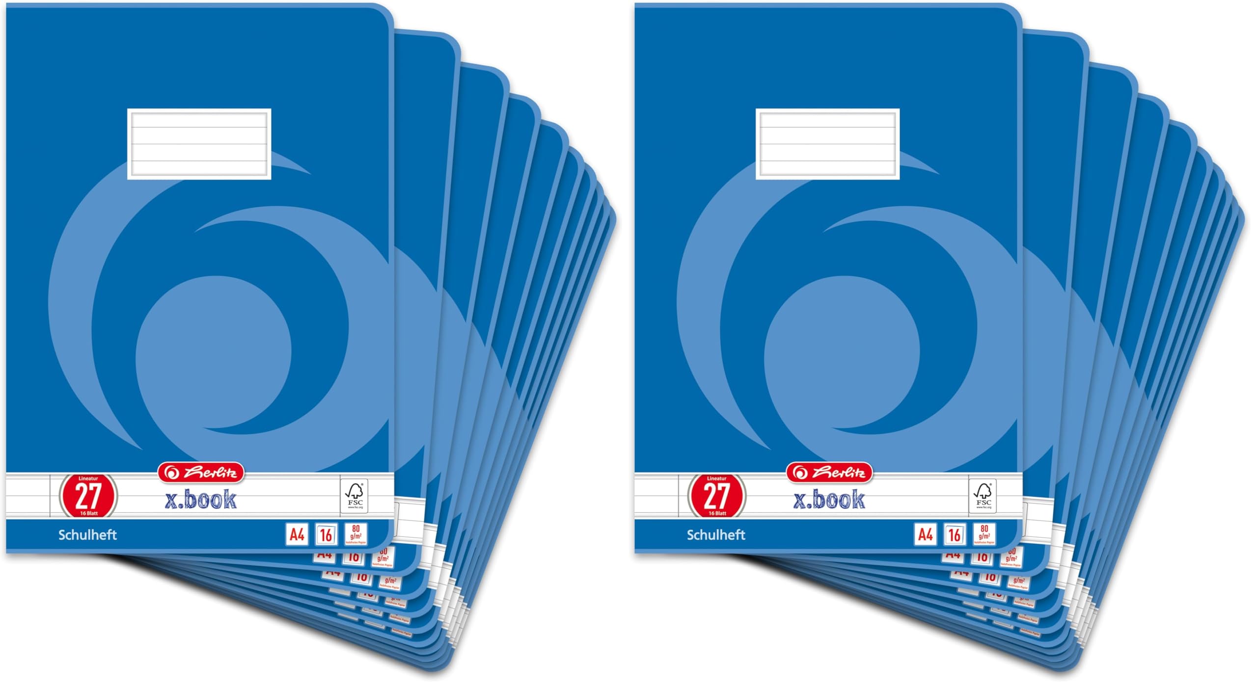 herlitz-schulheft-a4-lineatur-27-16-blatt-10-st-ck image 8