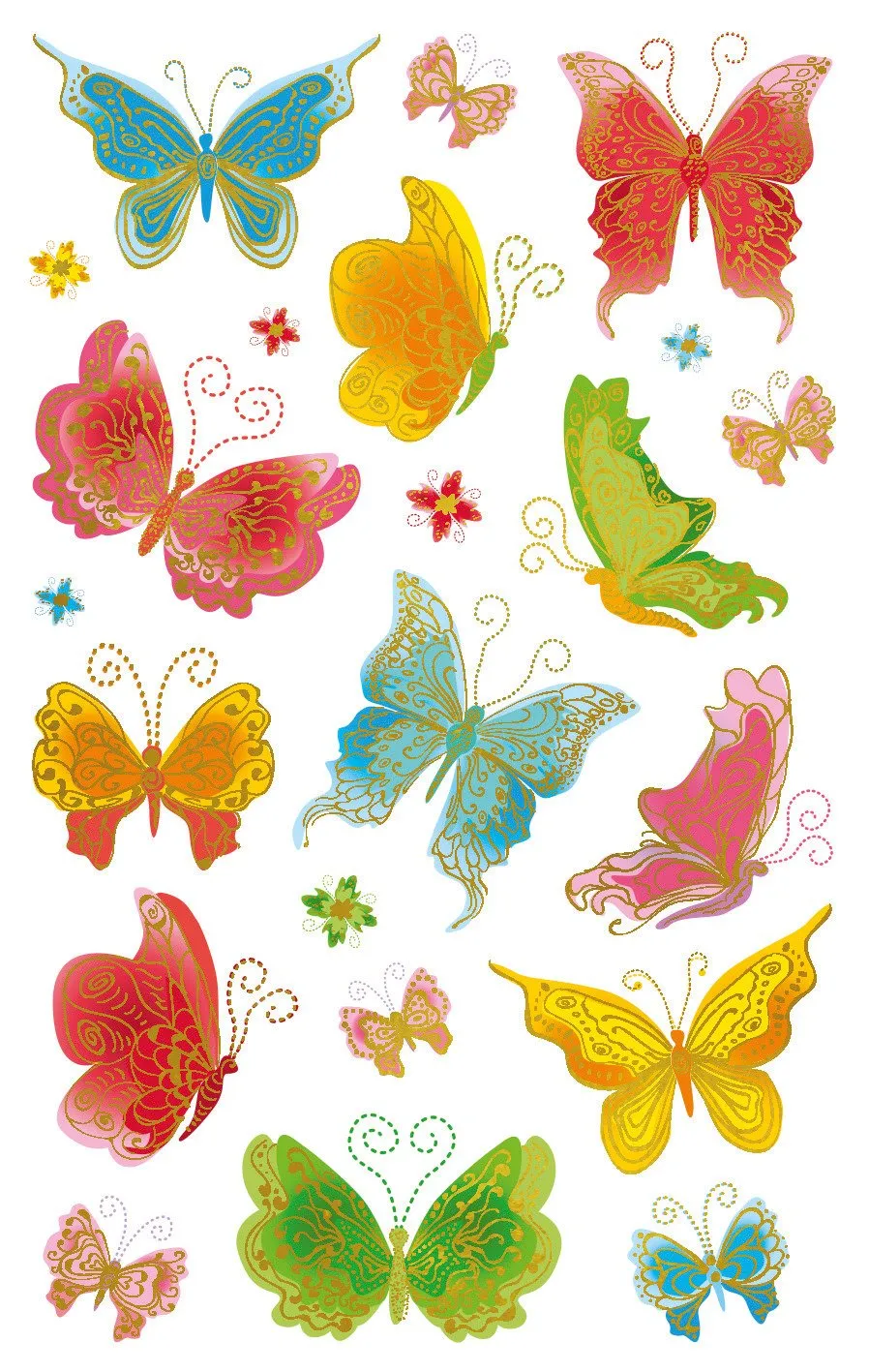 avery-zweckform-56046-z-design-deko-sticker-schmetterlinge-22-stk image 1