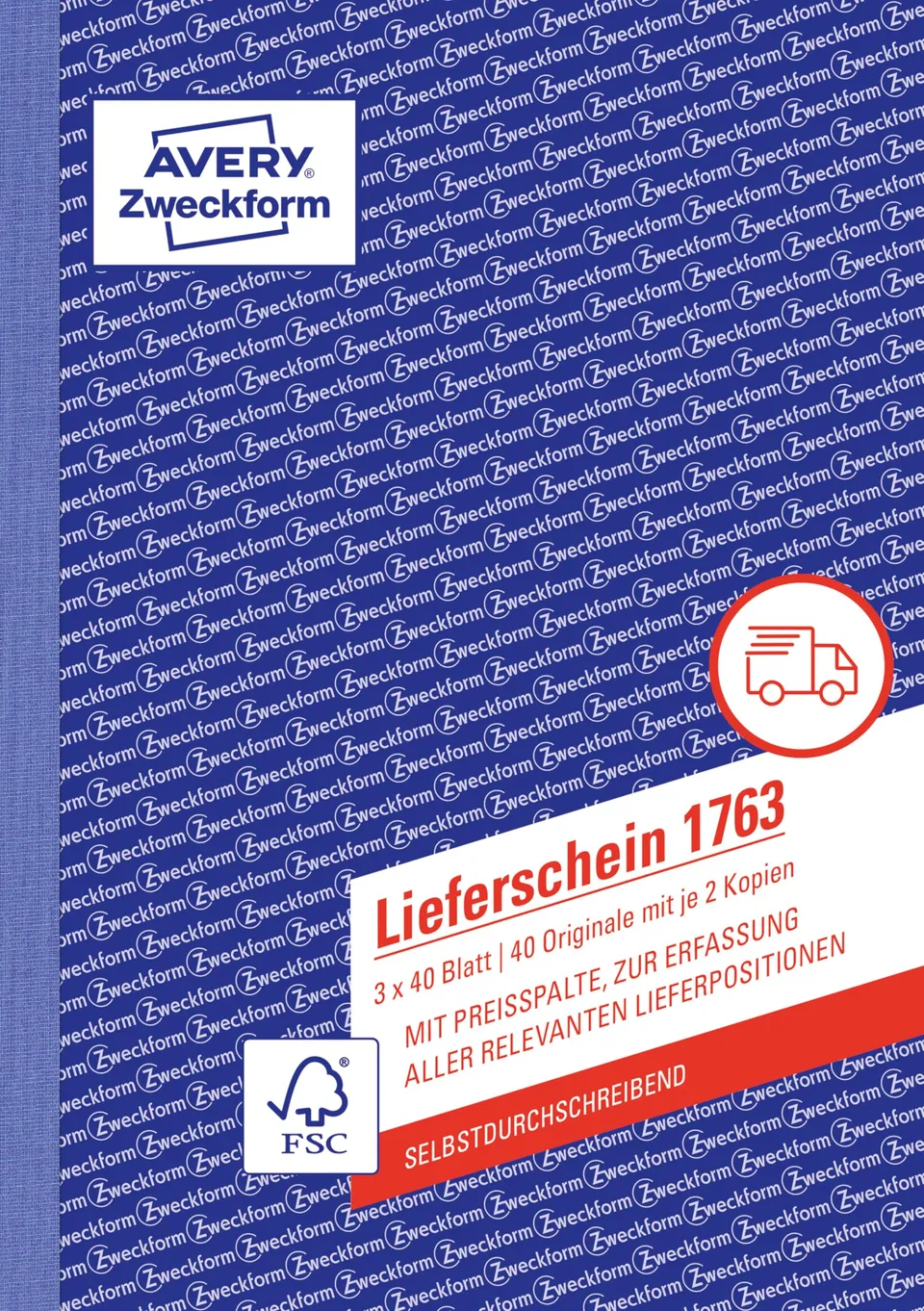 avery-zweckform-1763-lieferschein-a5-mit-preisspalte-selbstdurchschreibend-40x3- image 1