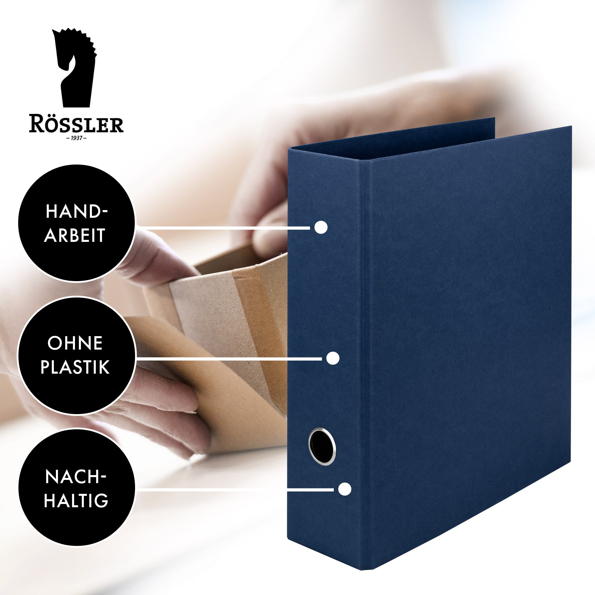 r-ssler-s-o-h-o-ordner-breit-a4-8-5cm-rippenpr-gung-navy-blau image 6