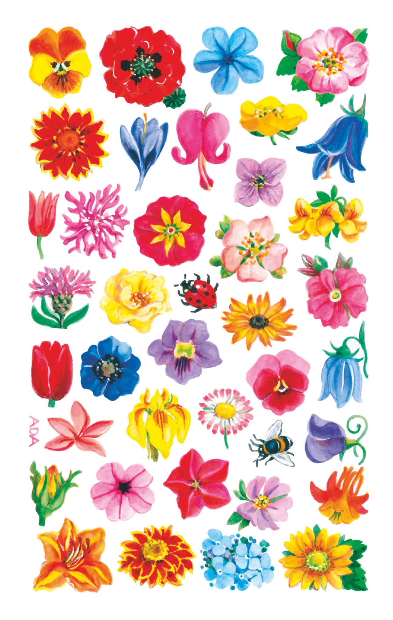 avery-zweckform-z-design-papier-sticker-kleine-bl-ten-114-aufkleber image 2