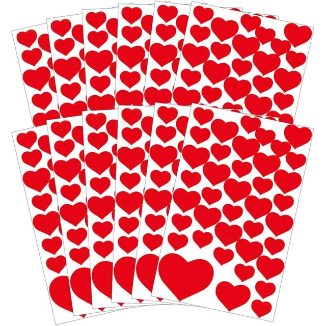 avery-zweckform-z-design-58222-herz-sticker-468-aufkleber-herzen-rot-aus-papier image 1