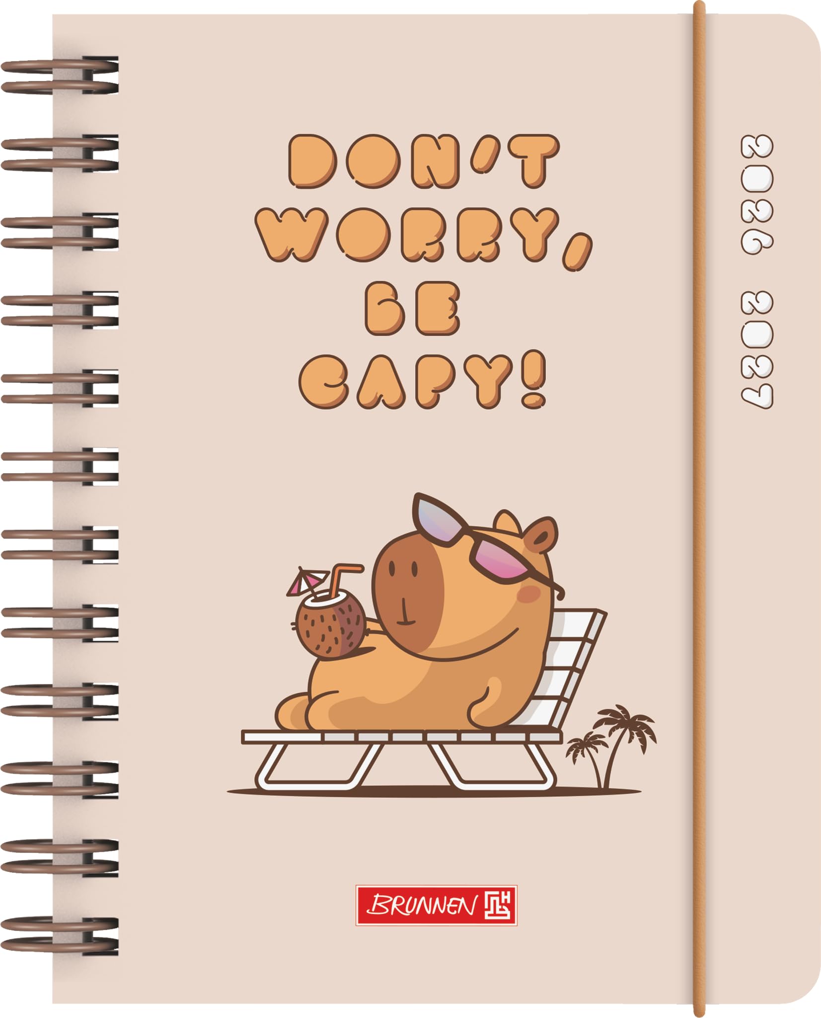 brunnen-sch-lerkalender-2026-2027-capy-a6-kunststoff-1-seite-1-tag image 1