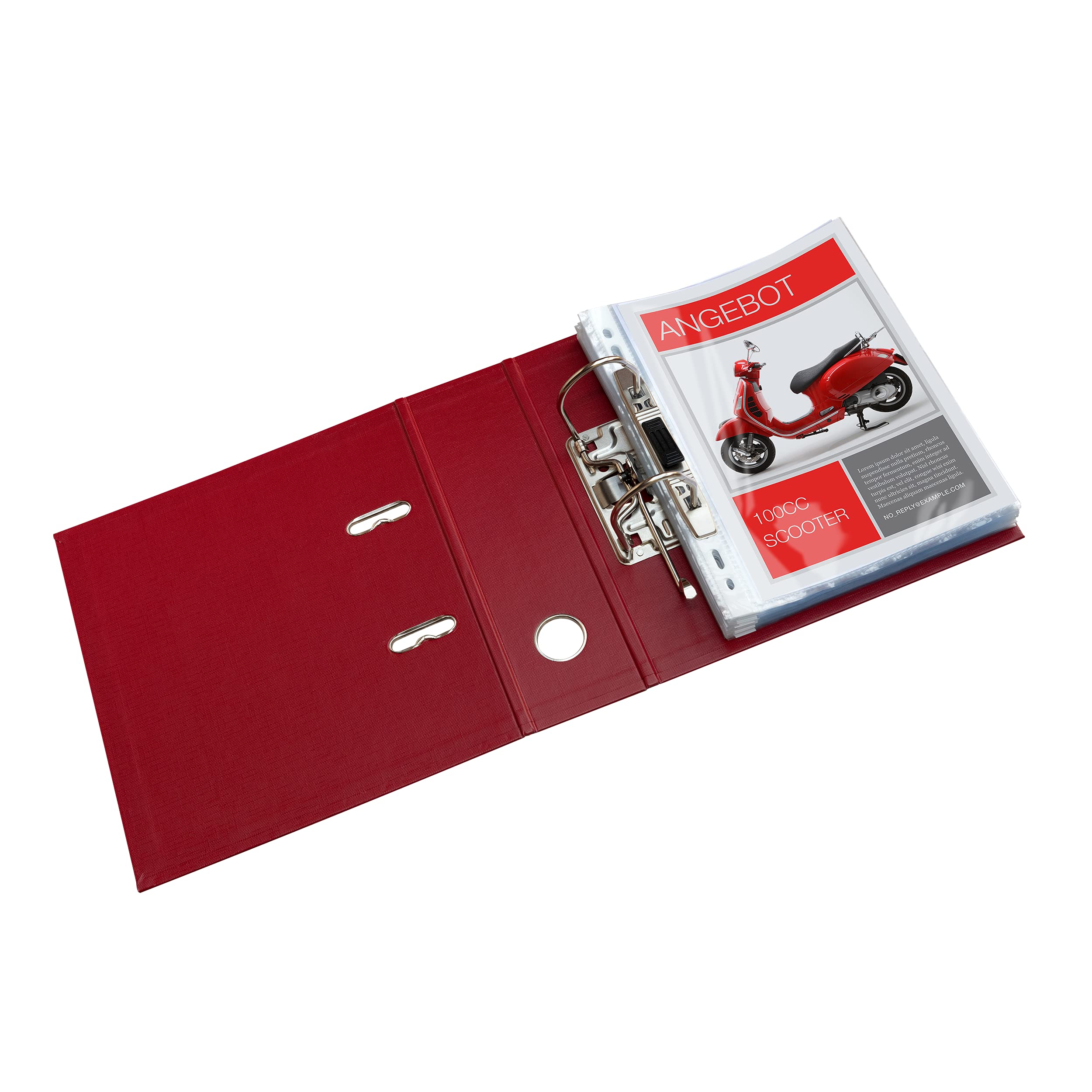 oxford-prospekth-llen-a5-glasklar-oben-offen-100er-pack image 5