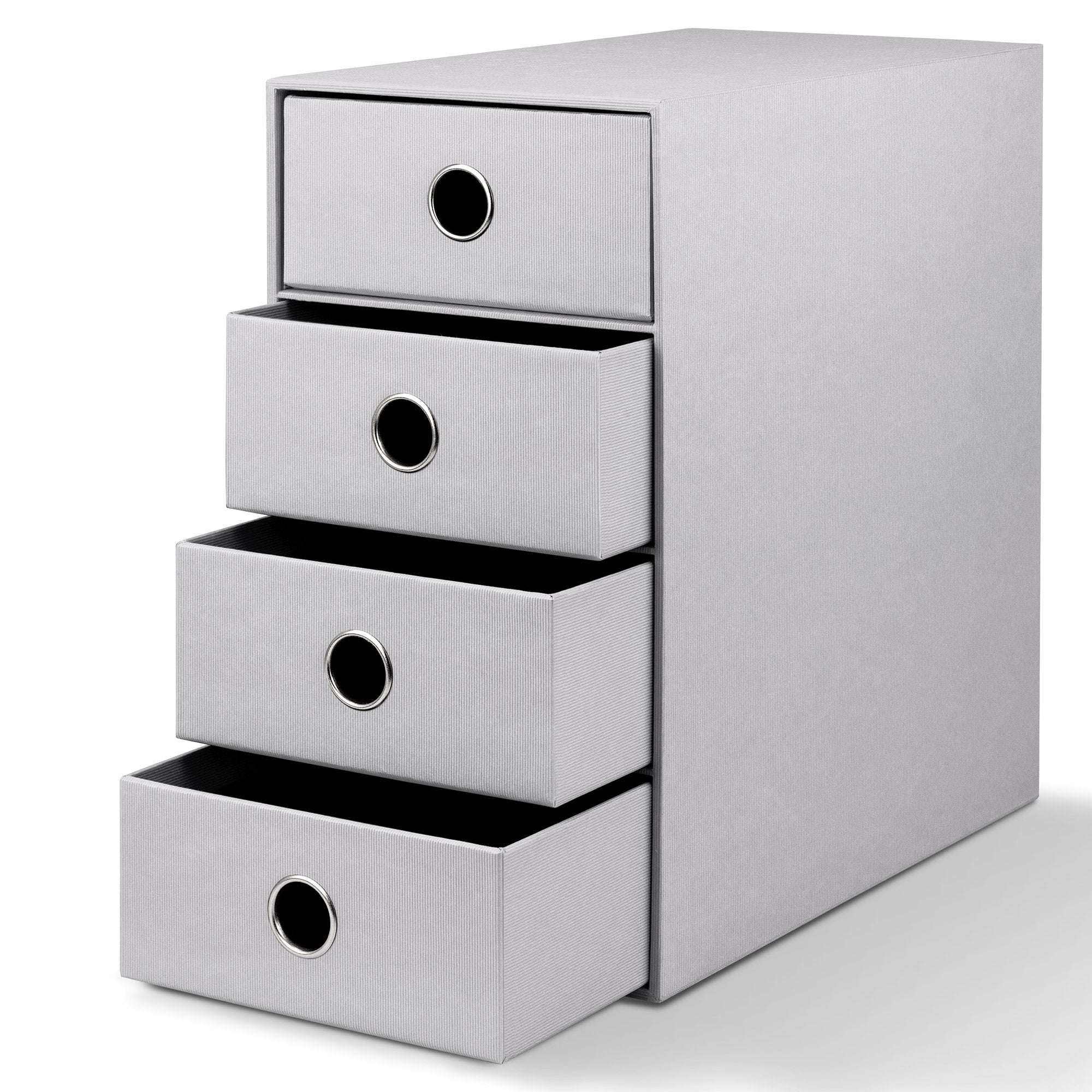 r-ssler-s-o-h-o-schubladenbox-a5-din-lang-4-f-cher-stone-grau image 2