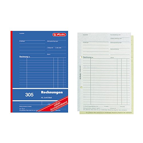 herlitz-888529-rechnungsbuch-a5-2x40-blatt-selbstdurchschreibend-10-st-ck image 2