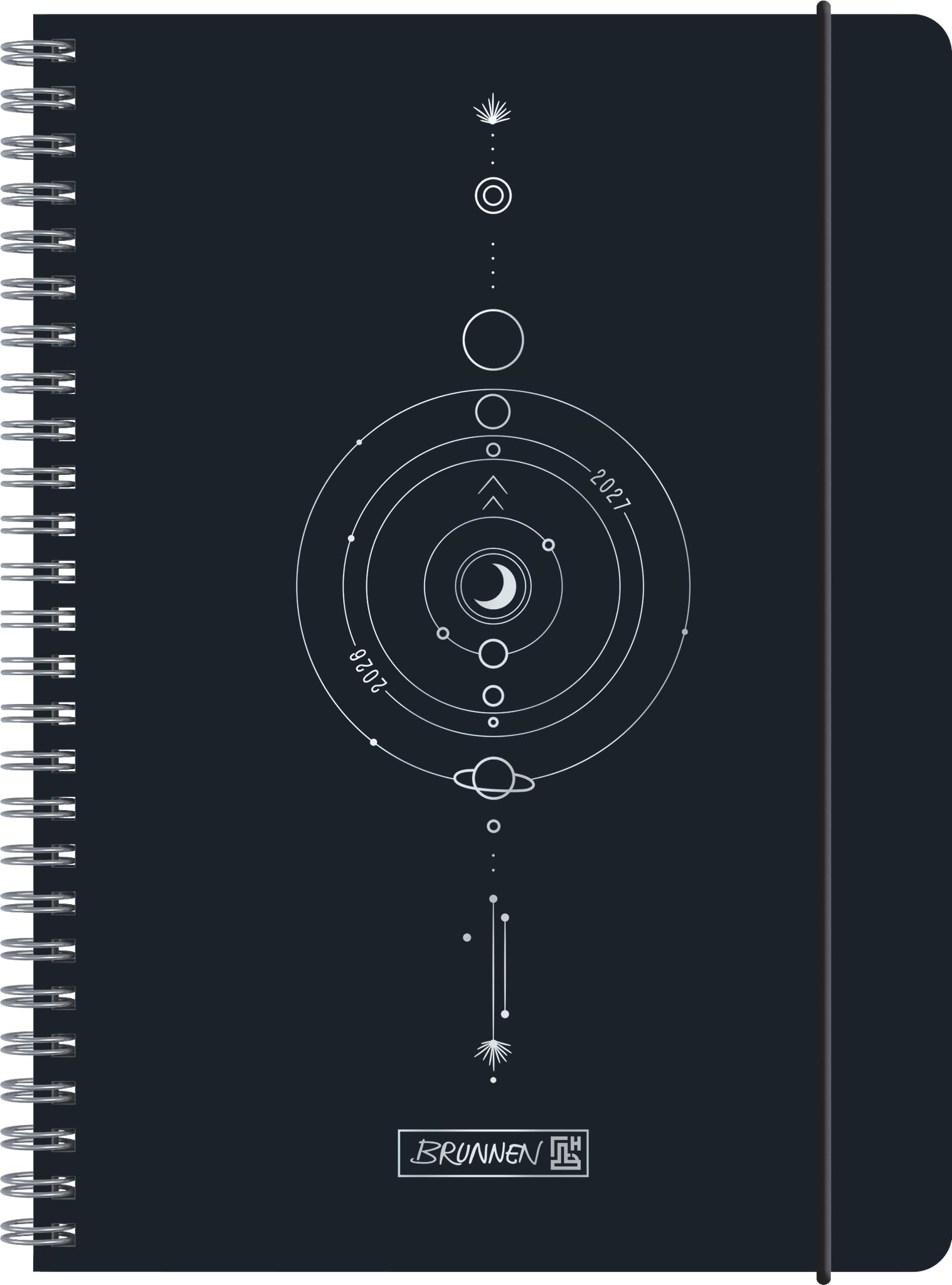 brunnen-sch-lerkalender-2026-2027-stars-a5-148-x-210-mm-18-monate-pp-softcover image 1