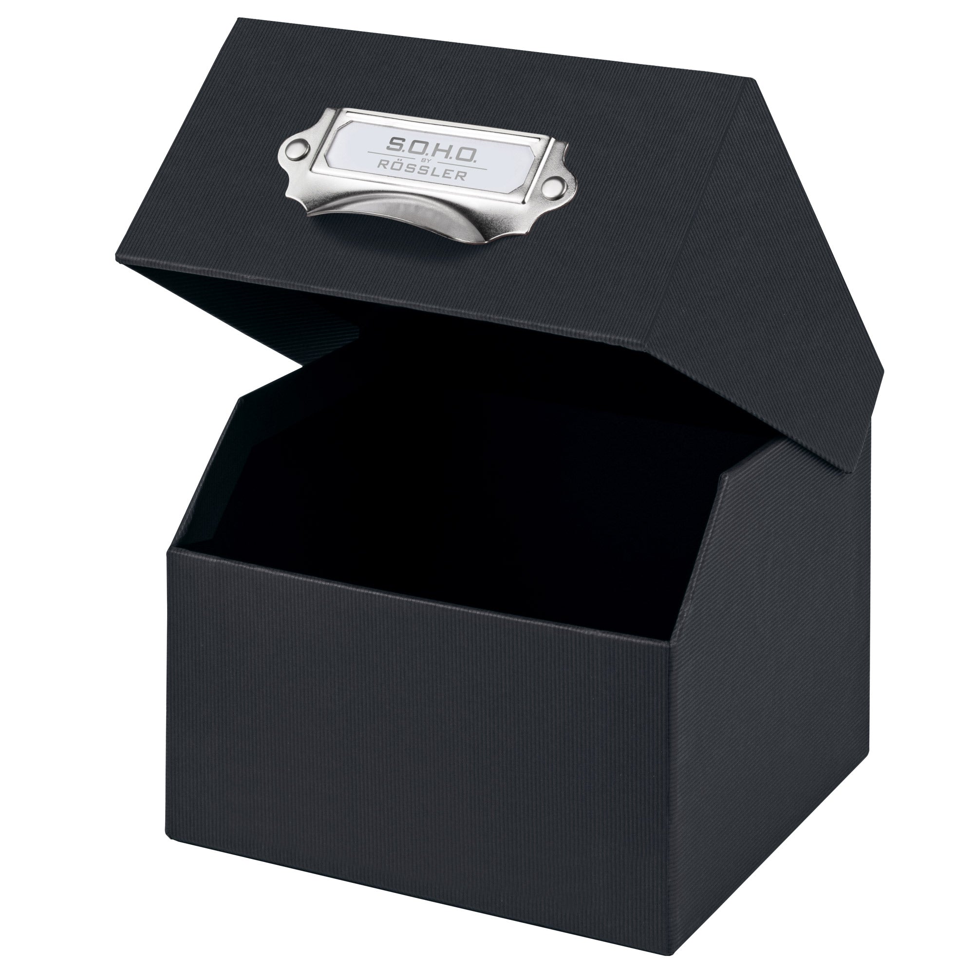 r-ssler-s-o-h-o-box-f-r-fotos-karteikarten-a6-16-7x12-5cm-schwarz image 2