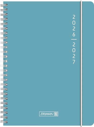 brunnen-sch-lerkalender-2026-2027-plain-blue-a5-sch-lerplaner-kunststoff-einband image 7