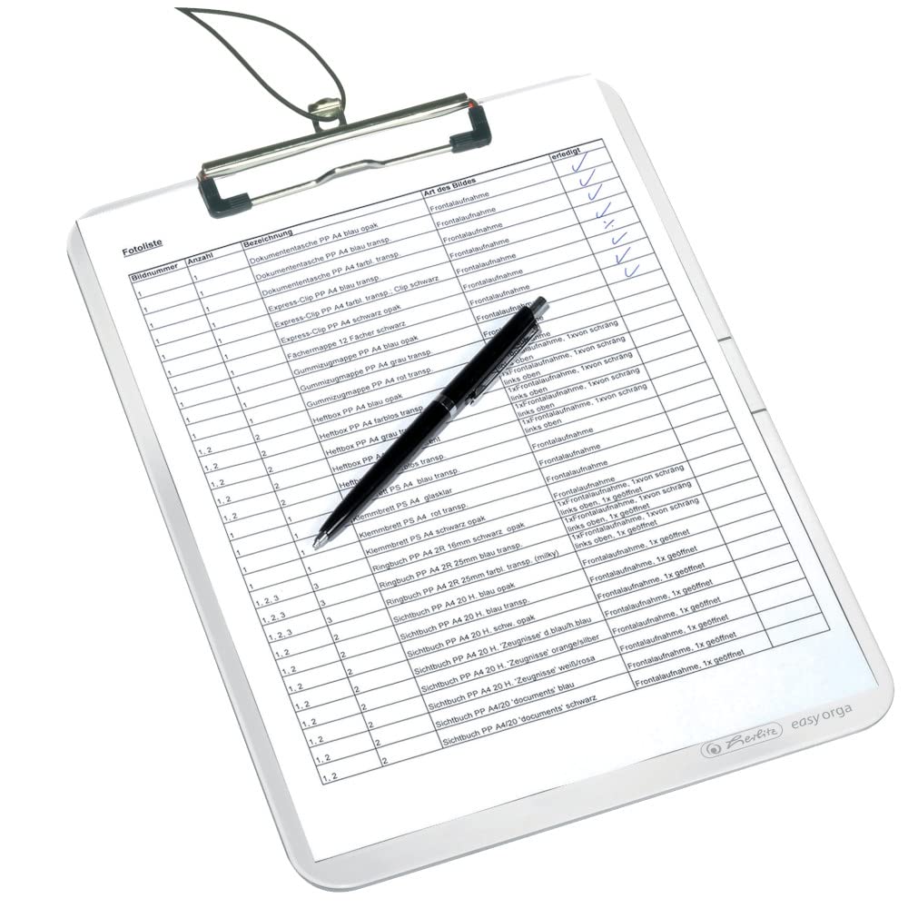 herlitz-klemmbrett-a4-glasklar-mit-klemm-mechanik image 2
