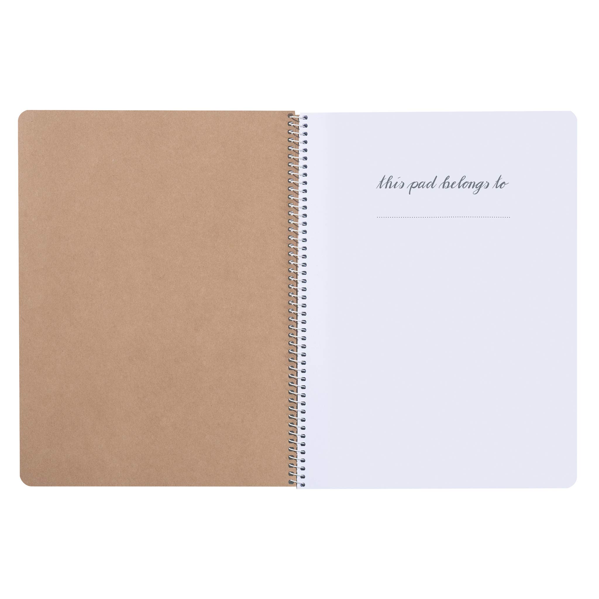 herlitz-collegeblock-pure-glam-a4-kariert-160-seiten-mit-spiralbindung image 2