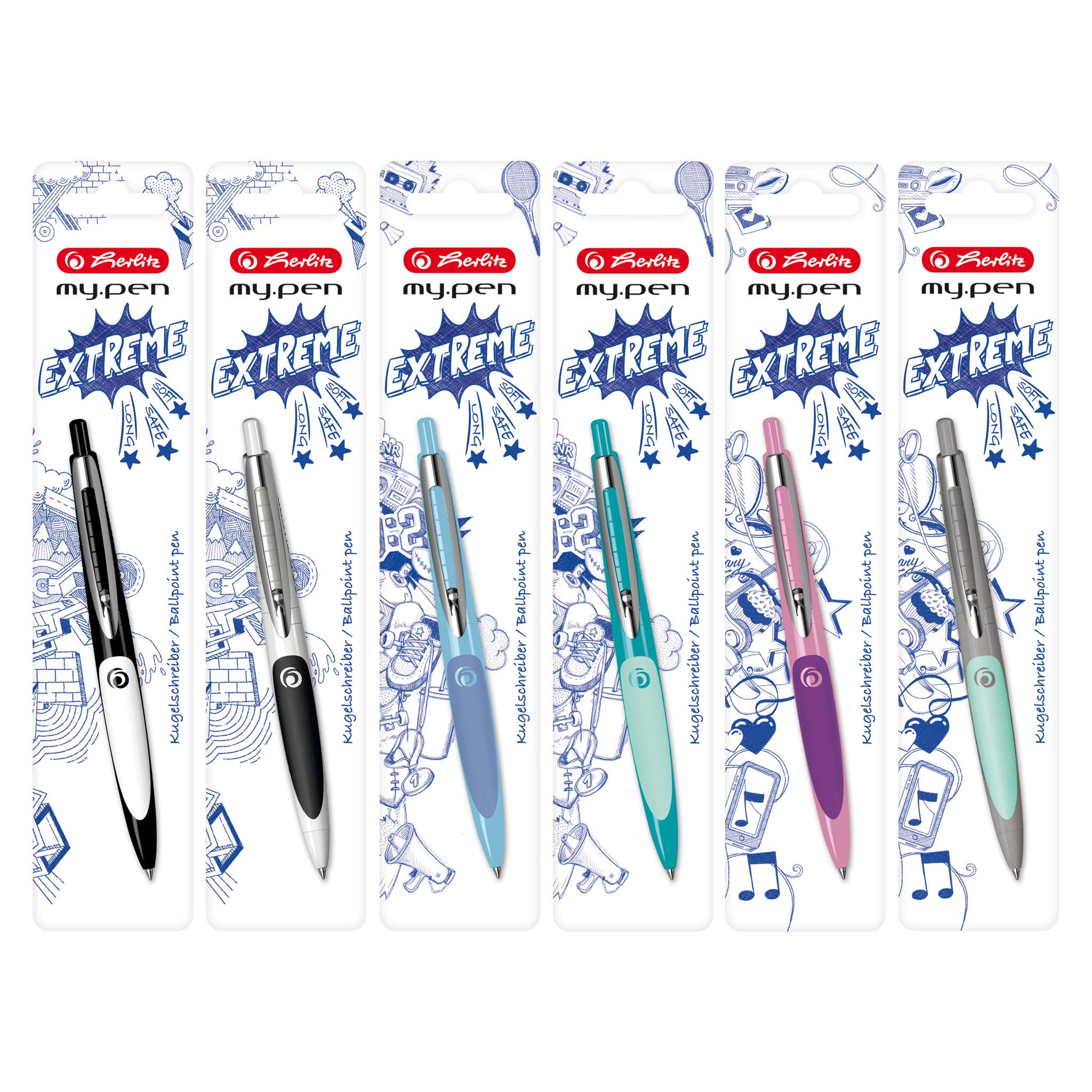 herlitz-my-pen-kugelschreiber-farbig-sortiert-blaue-mine-1-st-ck image 3