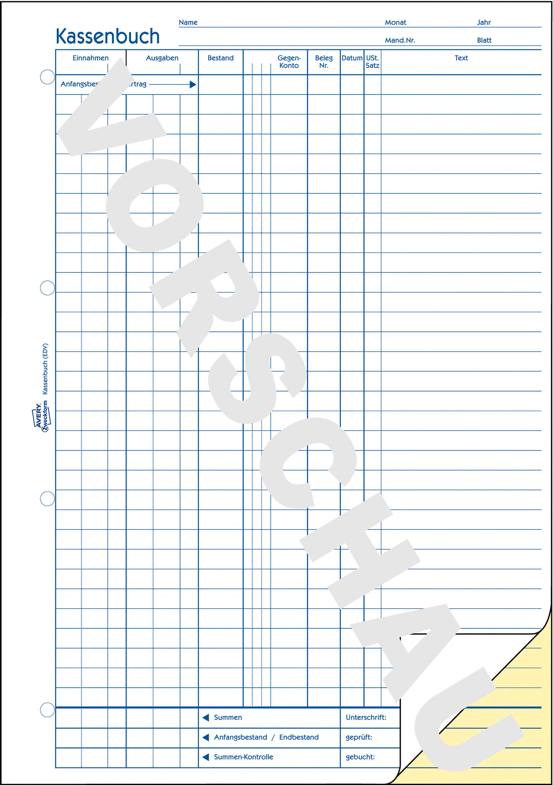 avery-zweckform-1756-10-kassenbuch-a4-nach-steuerschiene-300-2x40-blatt-10er-pac image 4