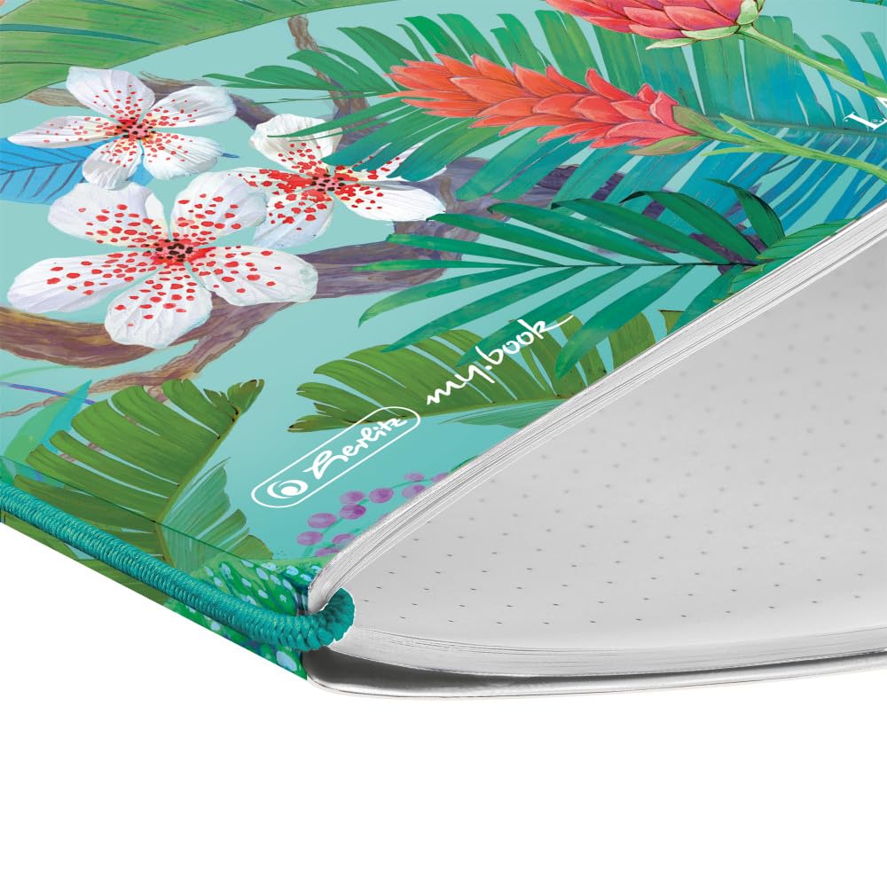 herlitz-my-book-notizheft-flex-a5-punktiert-ladylike-jungle-mit-wechselcover image 3