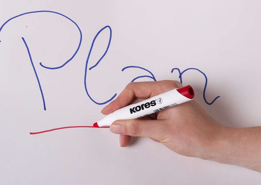 kores-k-marker-xw1-whiteboard-marker-set-4-farben-magnetl-schschwamm image 3