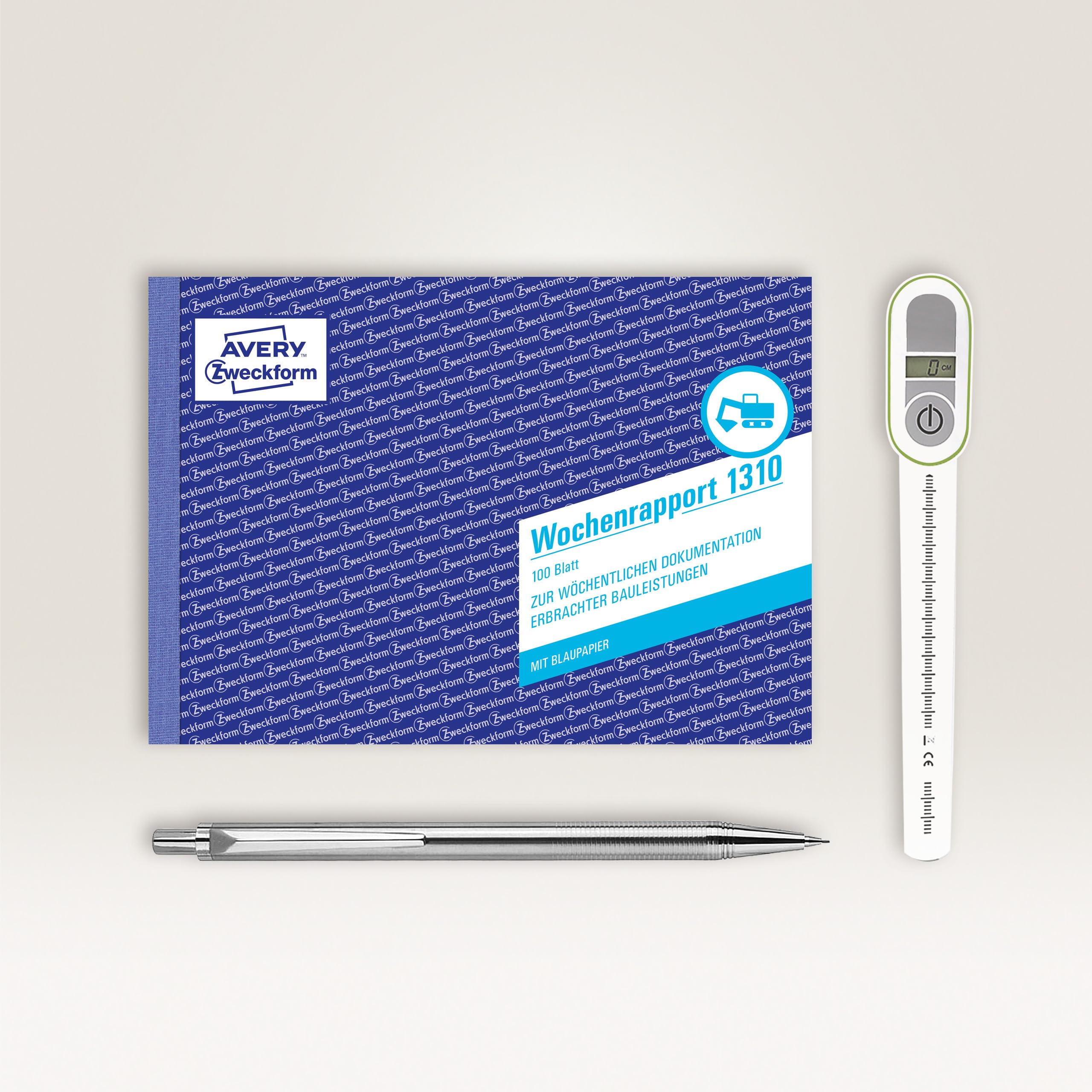 avery-zweckform-1301-tagesrapport-105x200-mm-2x50-blatt-wei-gelb image 2