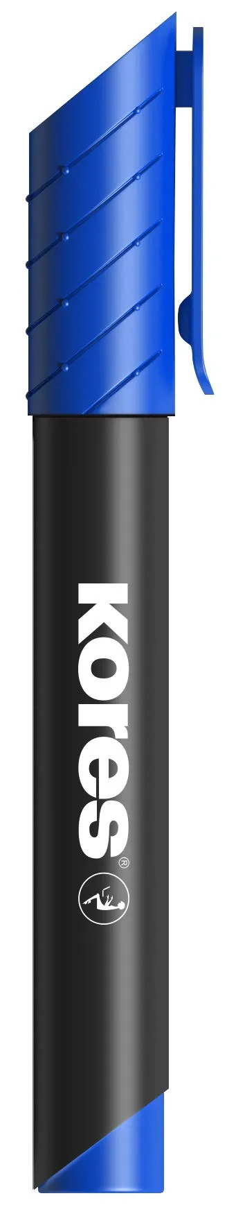 kores-k-marker-xp1-permanent-marker-blau-rundspitze-12-st-ck image 1