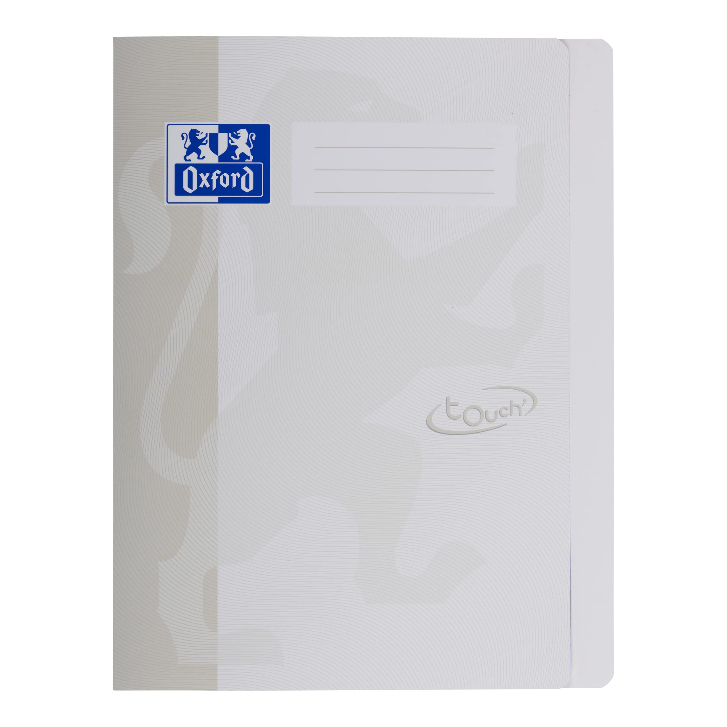 oxford-schnellhefter-a4-karton-soft-touch-wei-1-st-ck image 1