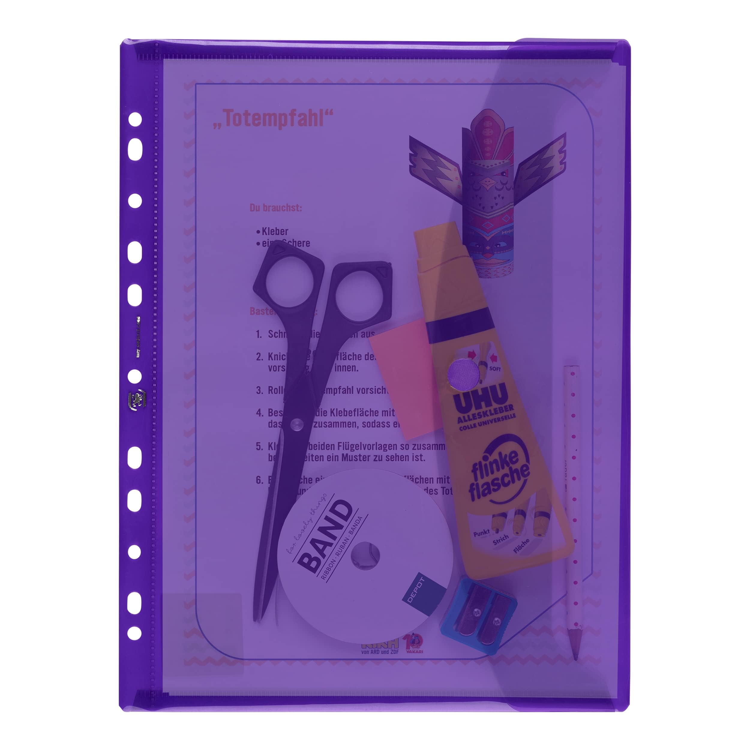 oxford-dokumenten-mappen-a4-mit-klettverschluss-6er-pack-sortiert image 7