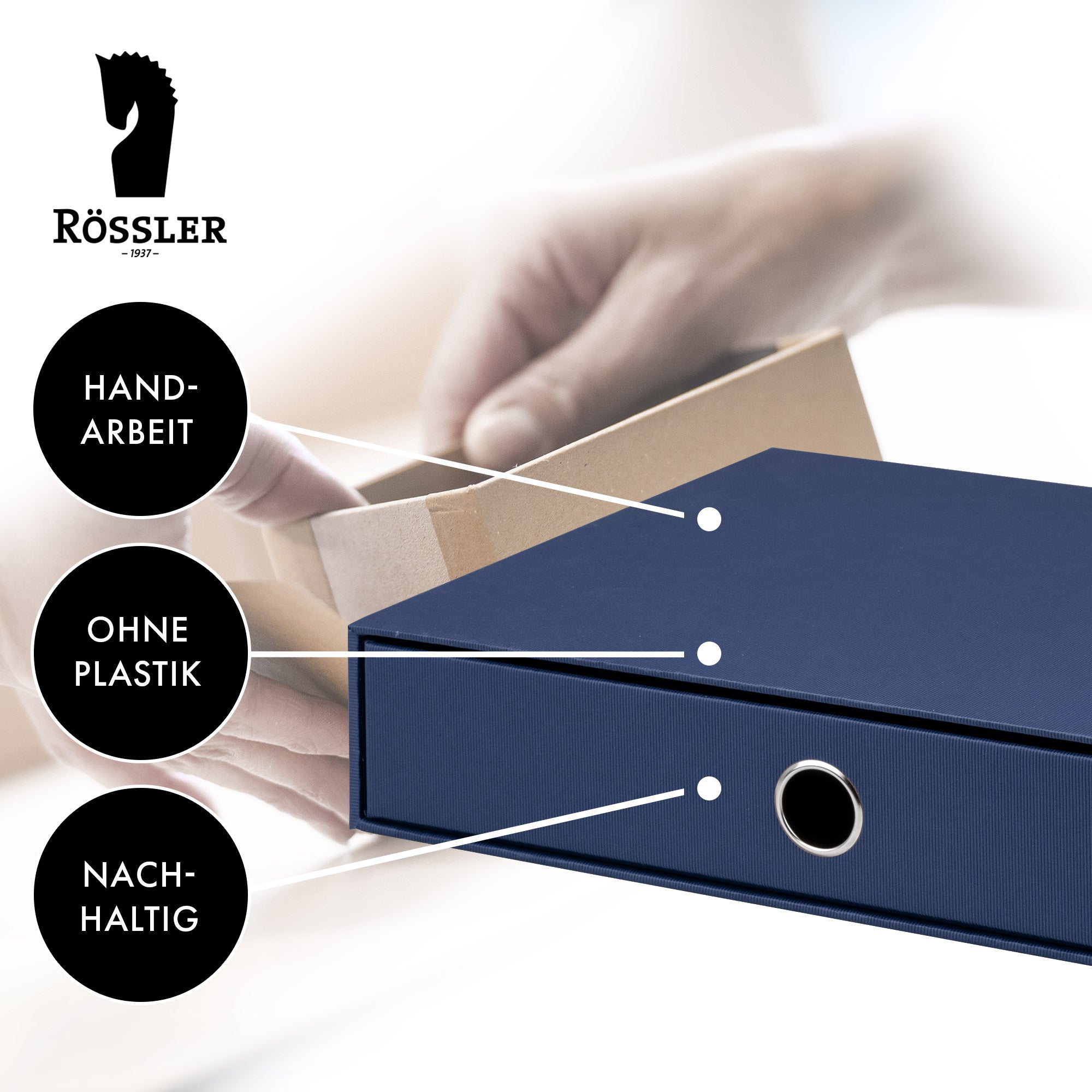 r-ssler-s-o-h-o-schubladenbox-a4-querformat-1-fach-navy-blau image 7