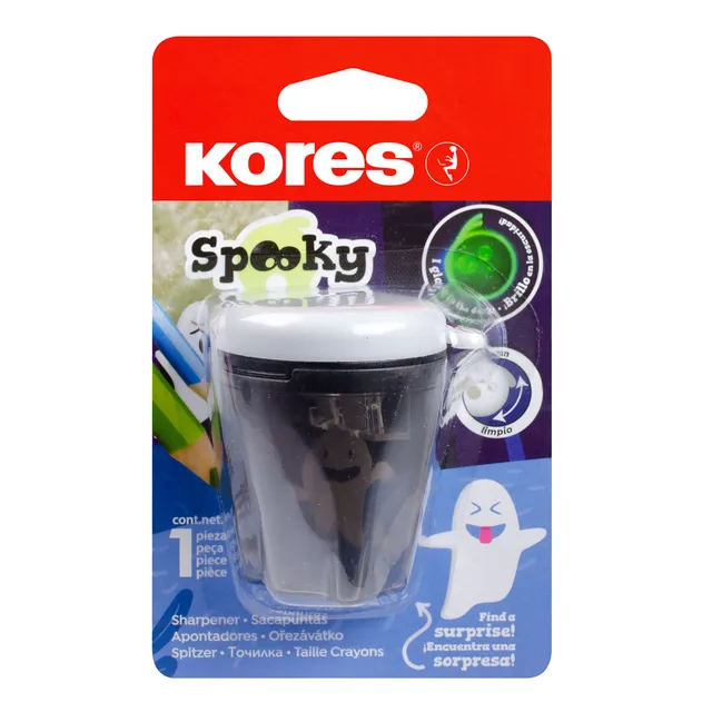 kores-doppellochspitzer-ghost-f-r-standard-und-jumbo-bleistifte-nachtleuchtend-m image 1