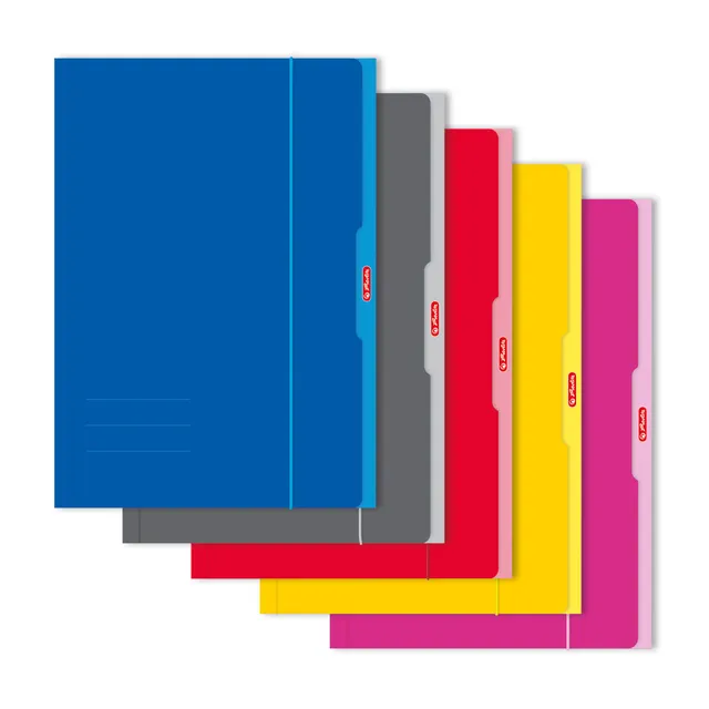 herlitz-sammelmappe-a3-mit-gummiband-5-st-ck-sortiert image 1
