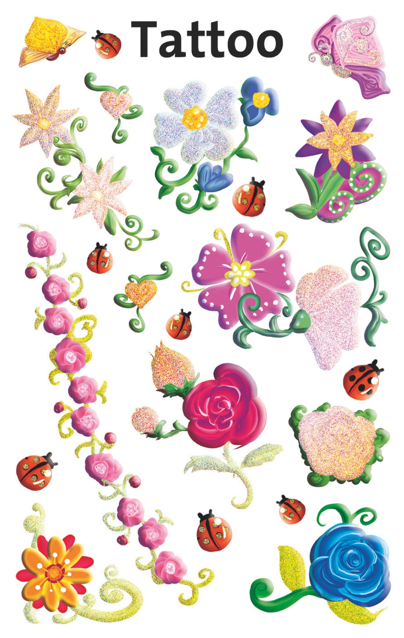 avery-zweckform-56691-z-design-tattoo-kinder-blumen-20-tempor-re-tattoos image 2
