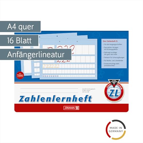 brunnen-zahlenheft-zl-a4-quer-16-blatt-80-g-m image 6