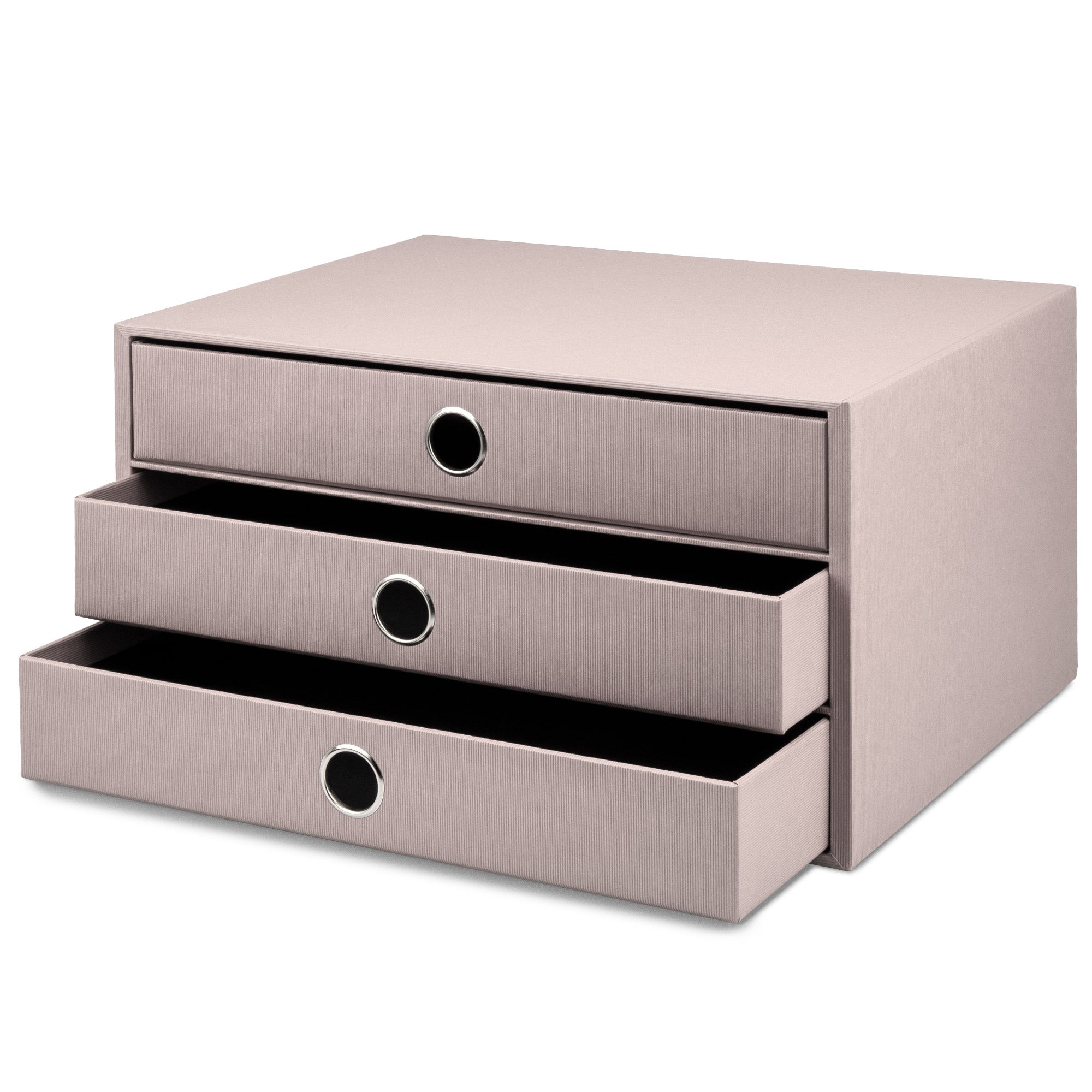r-ssler-s-o-h-o-schubladenbox-a4-querformat-3-f-cher-taupe image 2