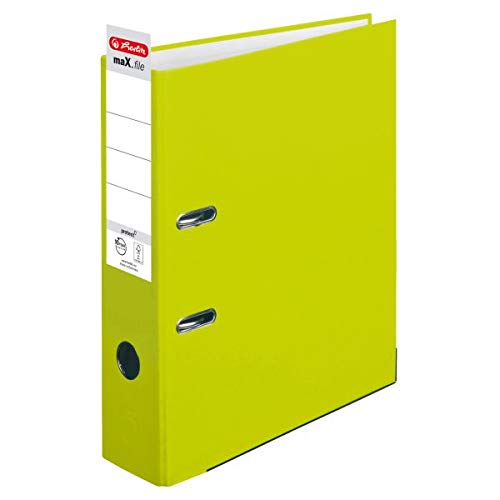 herlitz-ordner-a4-max-file-protect-8-cm-hellgr-n-mit-kantenschutz image 4