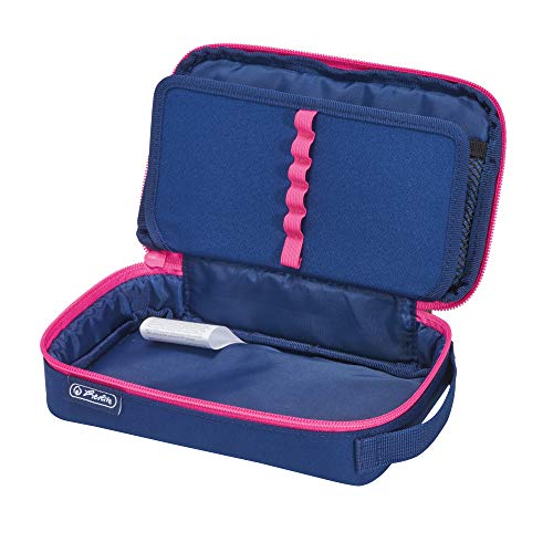 herlitz-faulenzer-2-go-stiftemappe-navy-pink-21-x-13-x-6-cm image 7