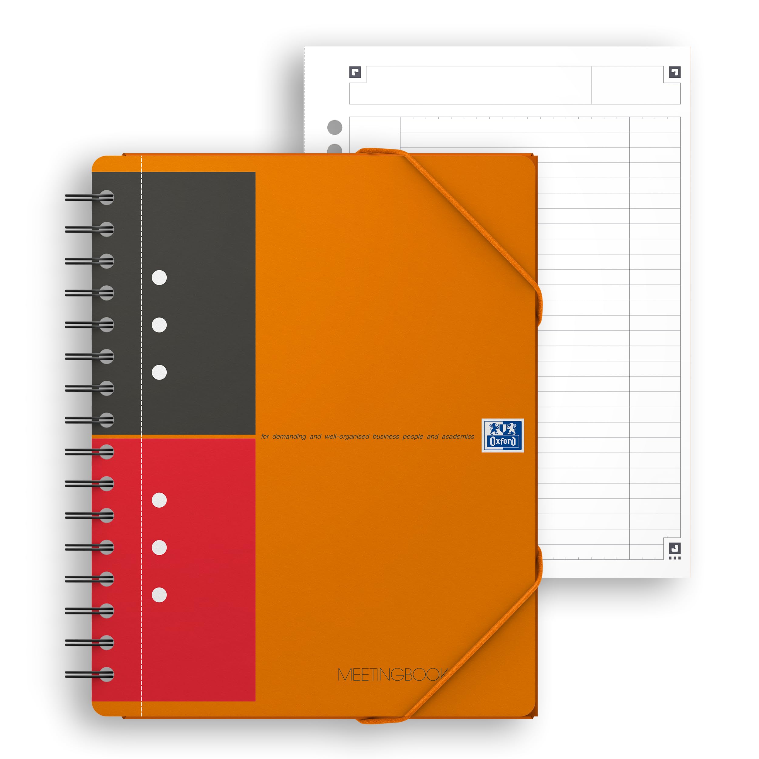 oxford-meetingbook-international-a5-liniert-160-seiten-5-st-ck image 2