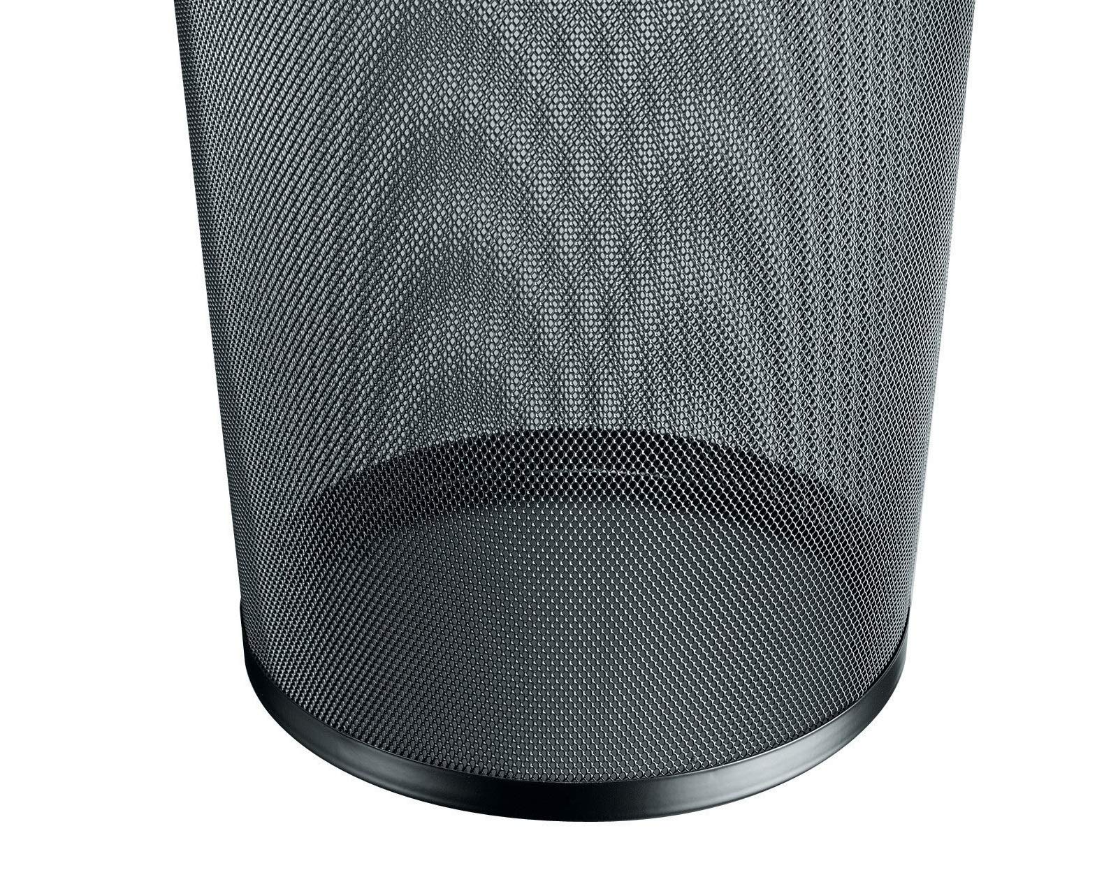 herlitz-1607068-papierkorb-manhattan-18-l-schwarz-mesh image 3