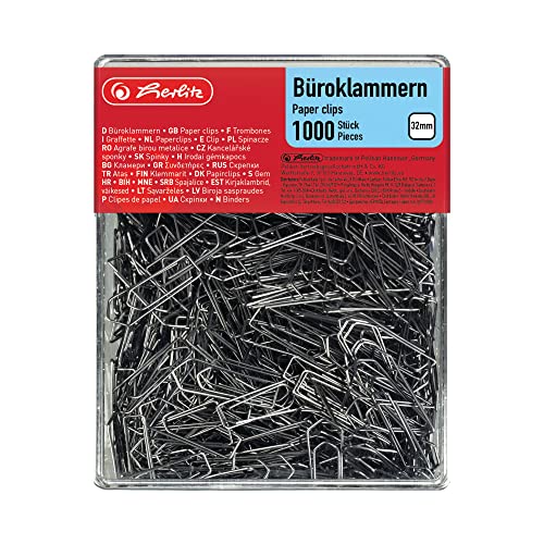 herlitz-b-roklammern-32-mm-verzinkt-1-000-st-ck-transparentbox image 5