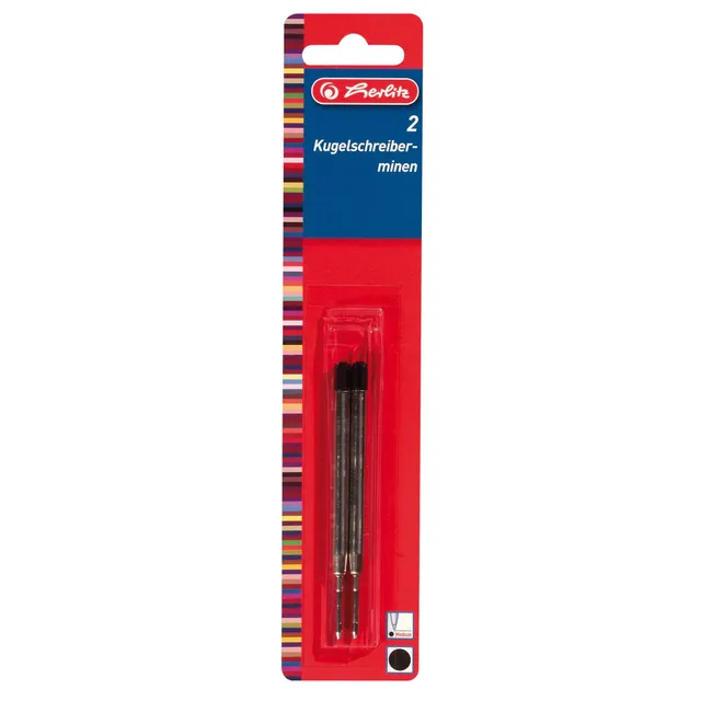 herlitz-kugelschreibermine-profisize-schwarz-2-st-ck-dokumentenecht image 1
