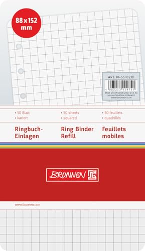 brunnen-fact-ringbucheinlagen-8-8x15-2cm-kariert-50-blatt image 7
