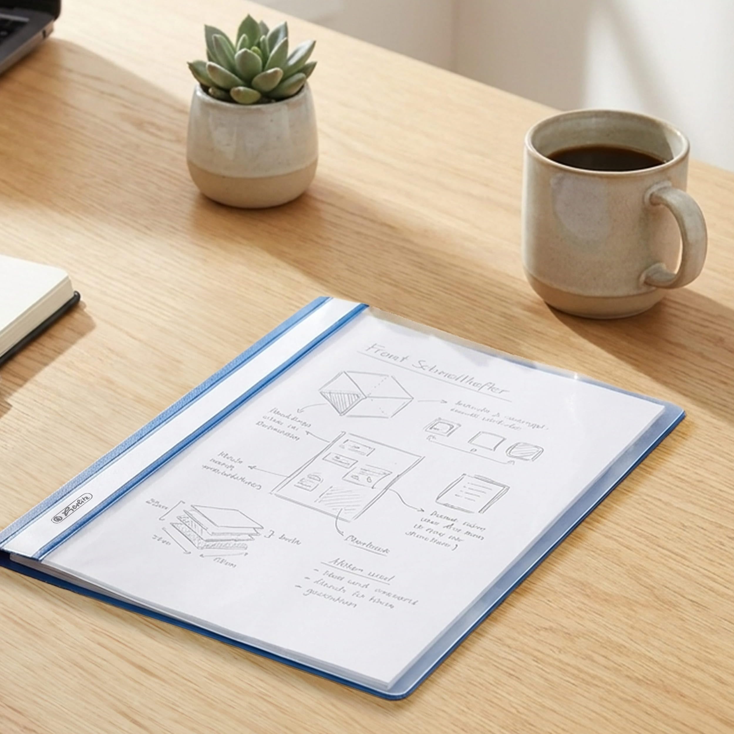 herlitz-schnellhefter-a5-kunststoff-blau-10-st-ck image 2