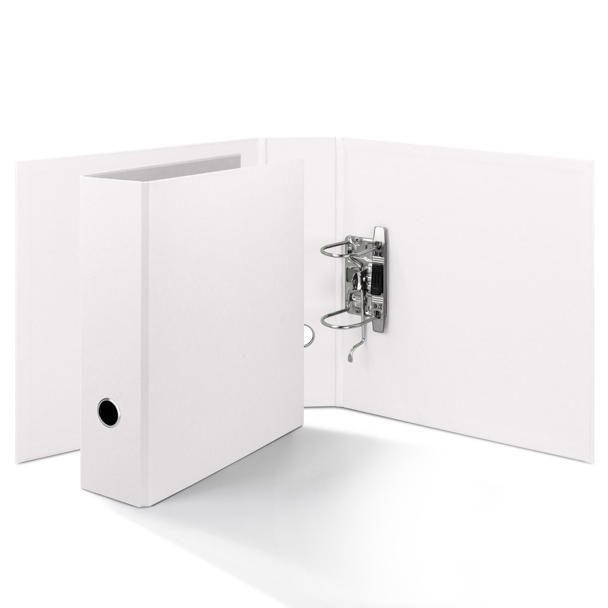 r-ssler-s-o-h-o-ordner-breit-a4-8-5cm-wei-mit-rippenpr-gung image 2