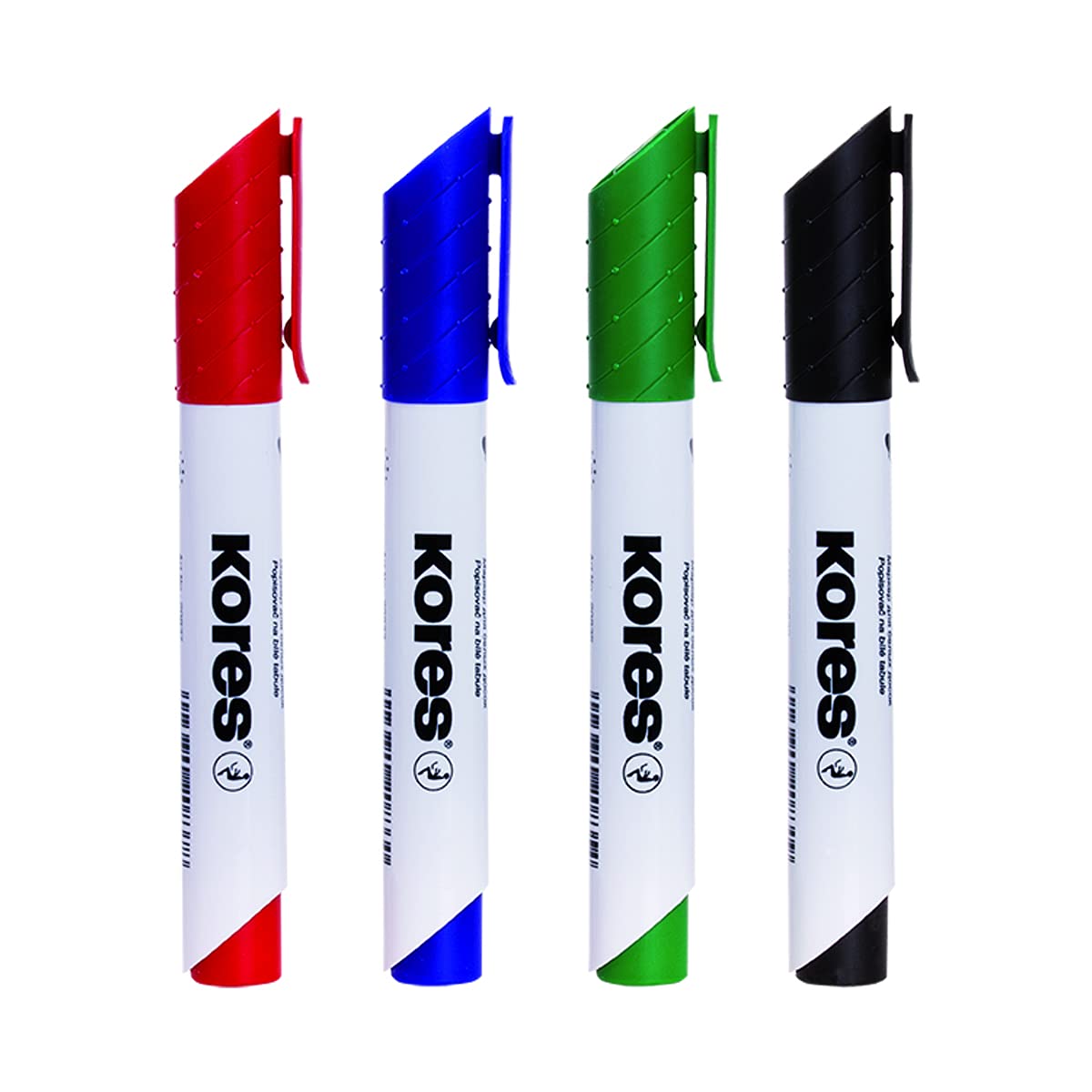 kores-k-marker-xw2-whiteboard-marker-set-4-farben-mit-keilspitze image 1