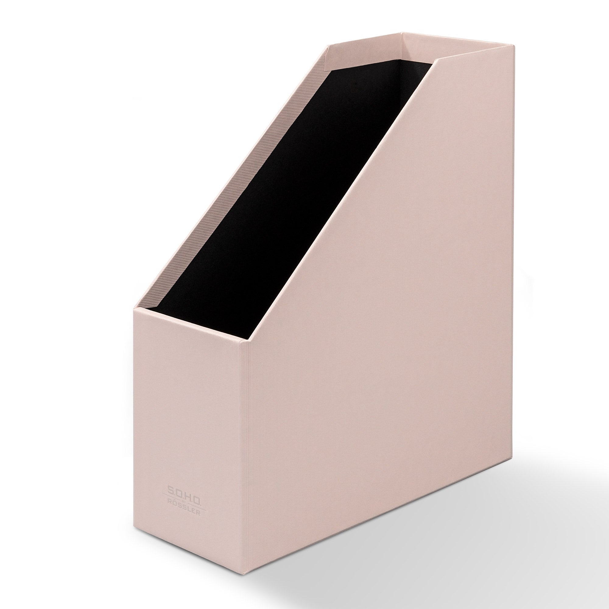 r-ssler-s-o-h-o-stehsammler-a4-zeitschriftensammler-mit-griff-powder-rosa image 2
