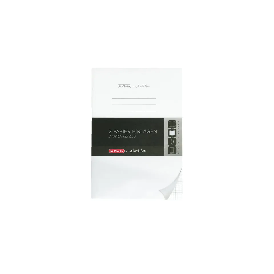 herlitz-my-book-flex-refill-a5-kariert-2-x-40-blatt-nachf-llung image 1