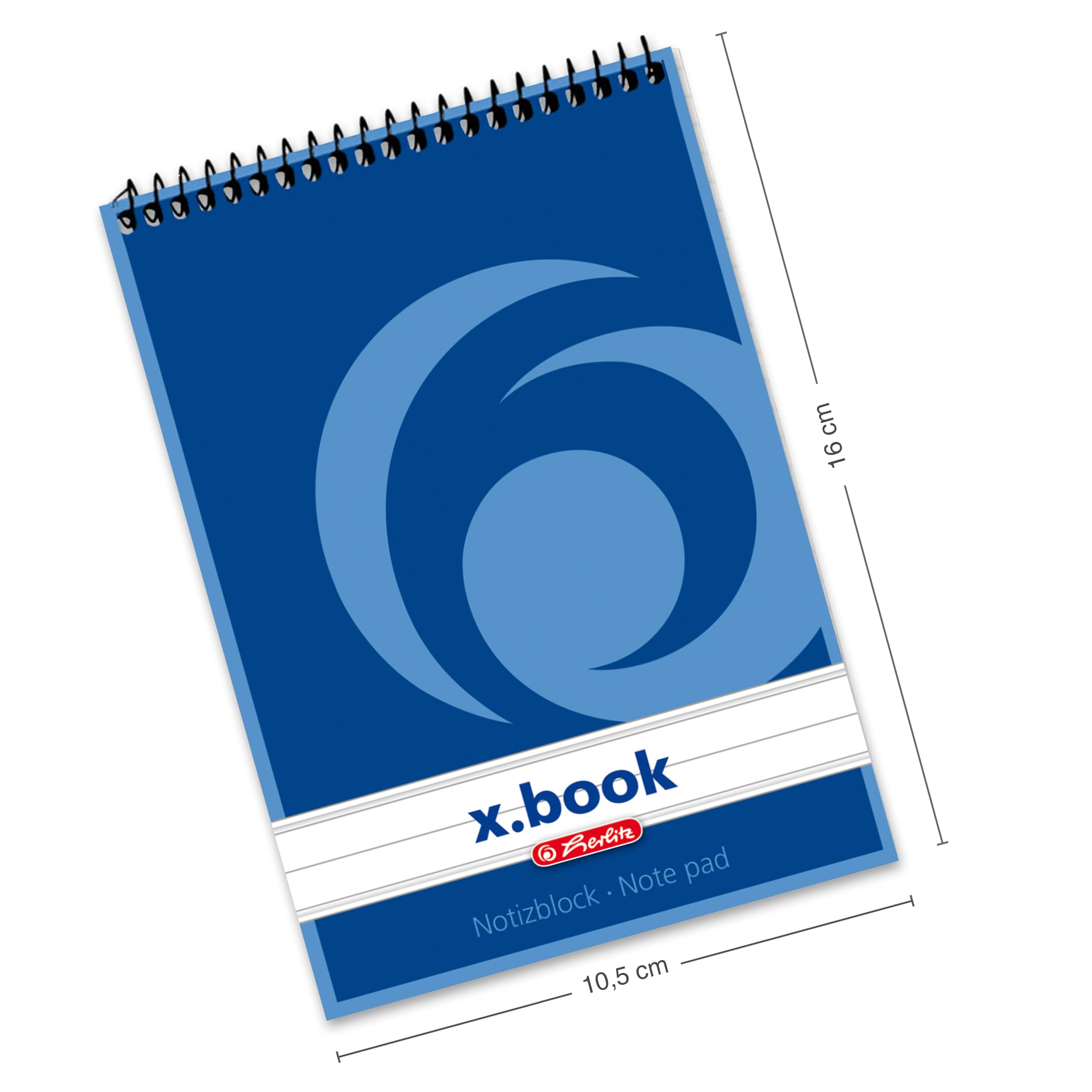 herlitz-x-book-spiral-notizblock-a6-liniert-50-blatt-10-st-ck image 4