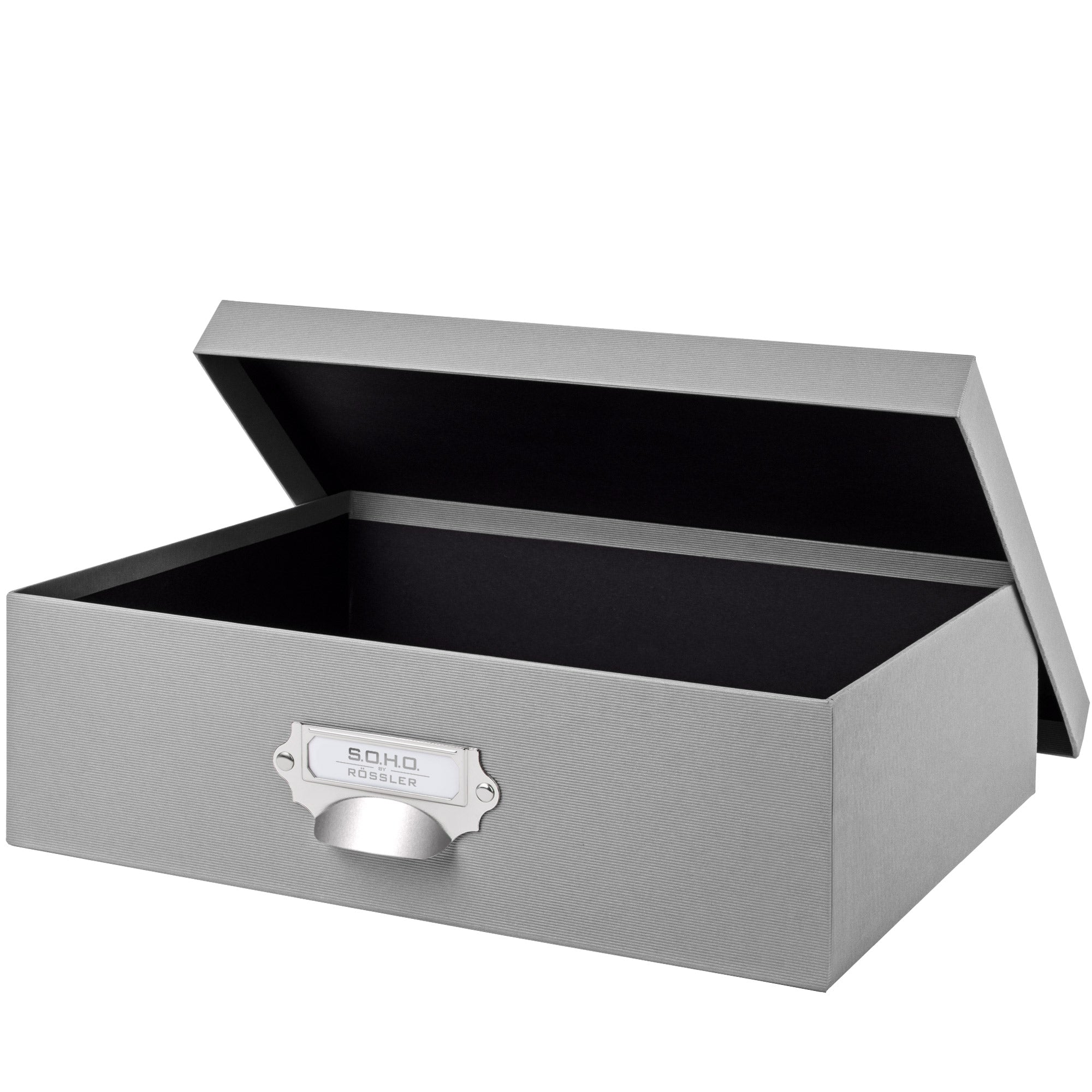 r-ssler-s-o-h-o-aufbewahrungsbox-mit-deckel-a4-geschenkbox-stone-grau image 2